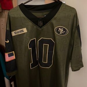 Salute to Service 49ers Jimmy Garoppolo Nike Jersey